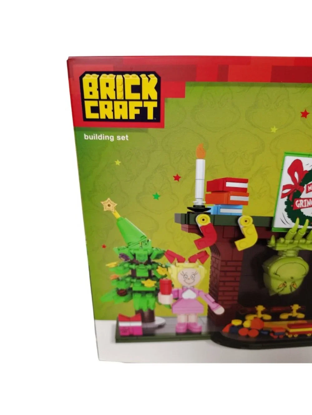 Brick Craft Grinchmas Eve Building Set 547-Piece Compatible Christmas Playset Fo